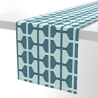 Hexagon Strips in Mint