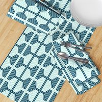 Hexagon Strips in Mint