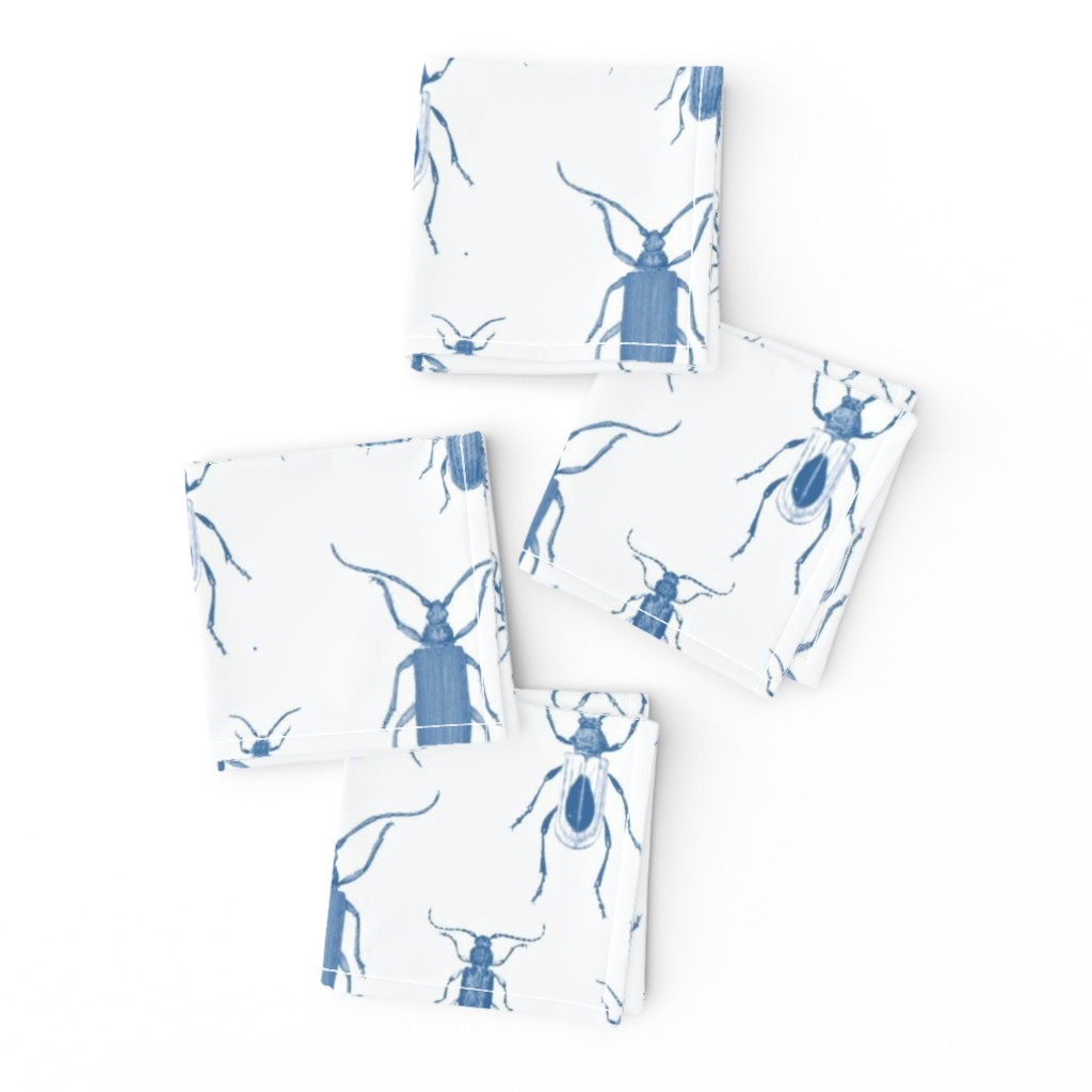 Blue Bugs Toile