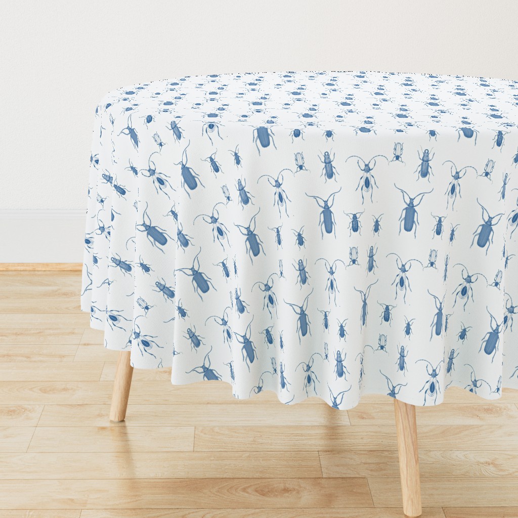 Blue Bugs Toile