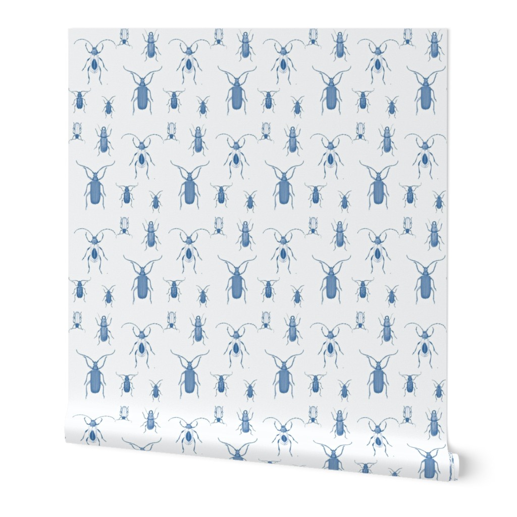 Blue Bugs Toile