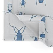 Blue Bugs Toile