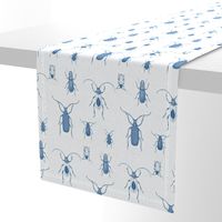 Blue Bugs Toile