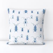 Blue Bugs Toile