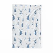 Blue Bugs Toile