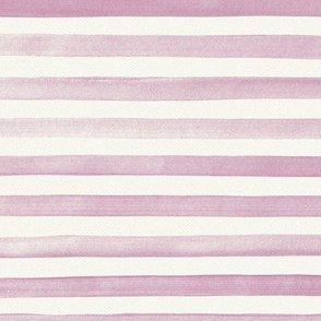 Lavender Watercolor Stripes