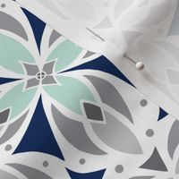 Leadlight - Geometric White