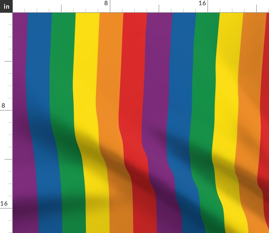 Pride Fabric Rainbow