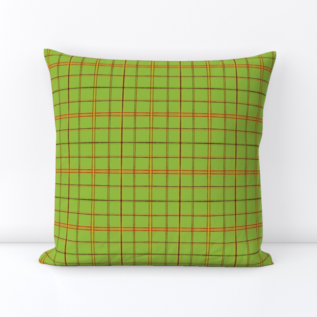 Fall Faves - Green plaid 