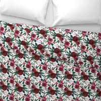 Christmas Floral White