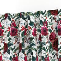 Christmas Floral White