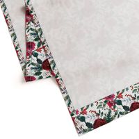 Christmas Floral White