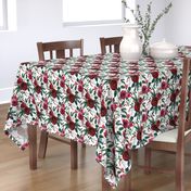 Christmas Floral White