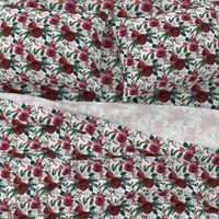 Christmas Floral White