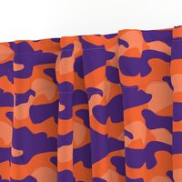 Orange and purple team color_Camouflage