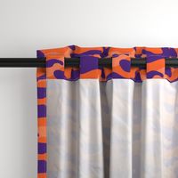 Orange and purple team color_Camouflage