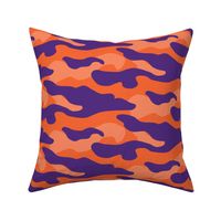 Orange and purple team color_Camouflage