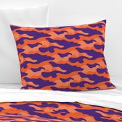 Orange and purple team color_Camouflage
