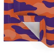 Orange and purple team color_Camouflage