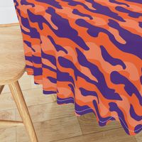 Orange and purple team color_Camouflage