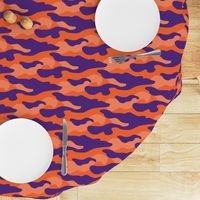 Orange and purple team color_Camouflage