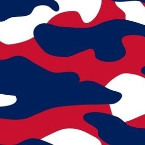 Red and blue team color Camouflage