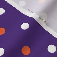 Orange and purple team color_Dot_Purple