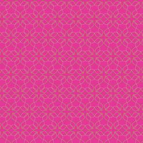 Pink-Seamless-Interlocking-Flowers