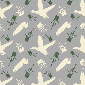 Duck_and_Grass_Repeat_Grey