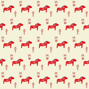 Dala horse ivory