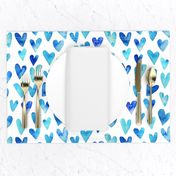 Blue Ombre Hearts