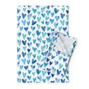 Blue Ombre Hearts