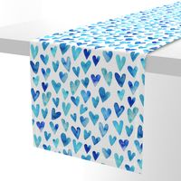 Blue Ombre Hearts