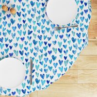 Blue Ombre Hearts