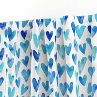 Blue Ombre Hearts