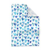 Blue Ombre Hearts