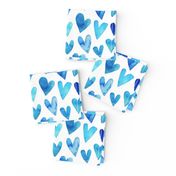 Blue Ombre Hearts