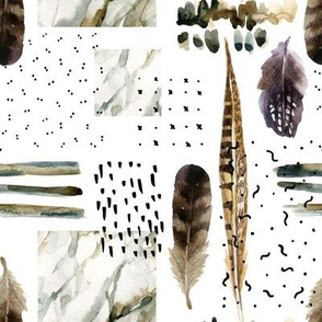 Abstract Feathers