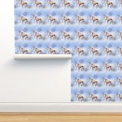 Italian Greyhound Fabric