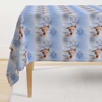 Italian Greyhound Fabric