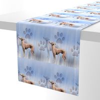 Italian Greyhound Fabric