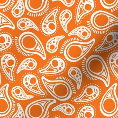 PAISLEY in orange