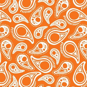 PAISLEY in orange