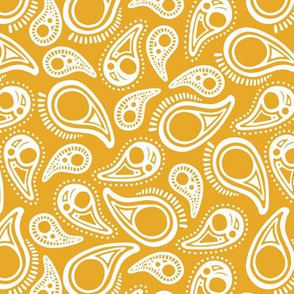 PAISLEY in yellow