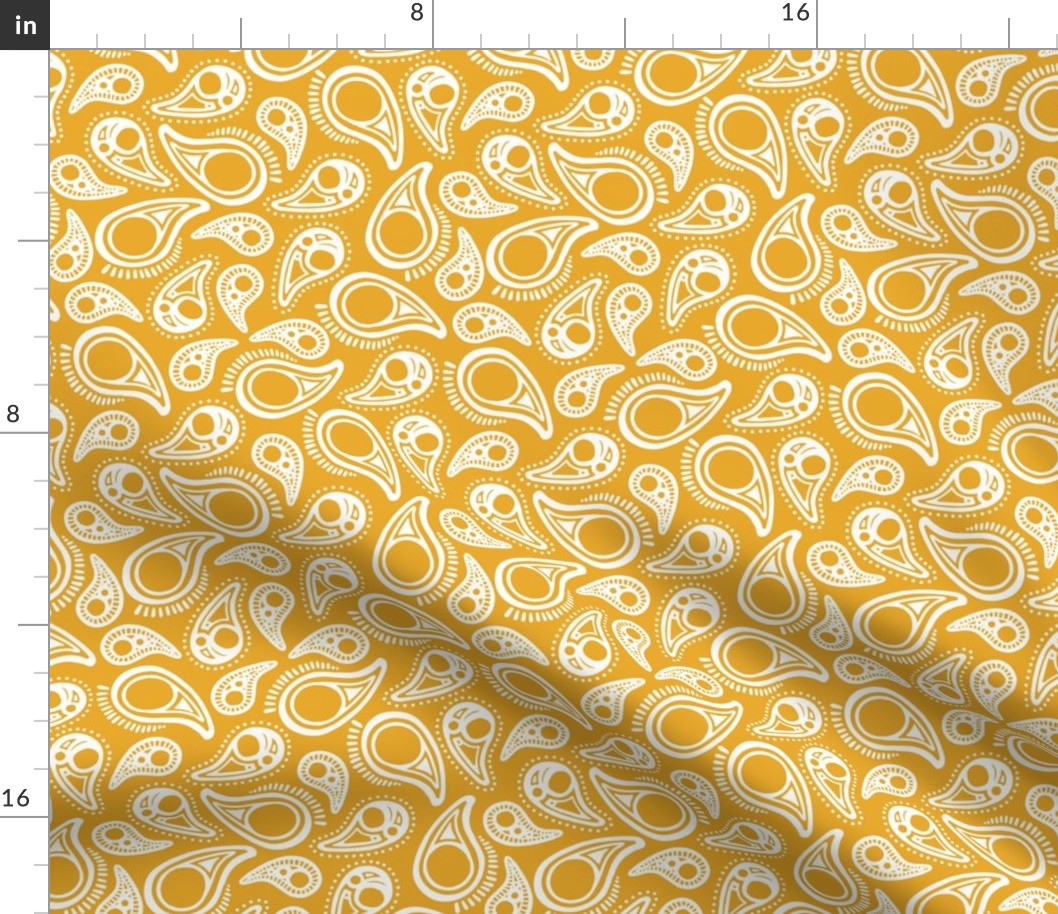 PAISLEY in yellow