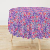 Rustic Spring crochet *magenta