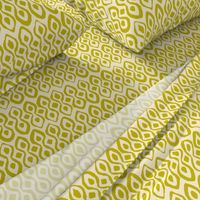 brocade chartreuse ivory