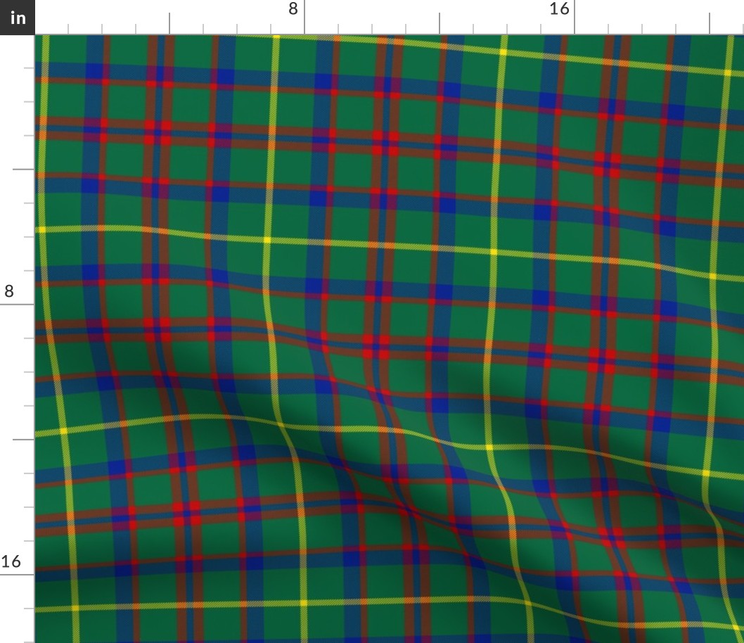 MacIntosh hunting tartan, 6"