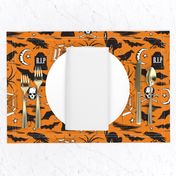 Hallows' Eve - Vintage Halloween Orange & Black