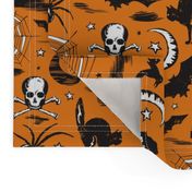 Hallows' Eve - Vintage Halloween Orange & Black